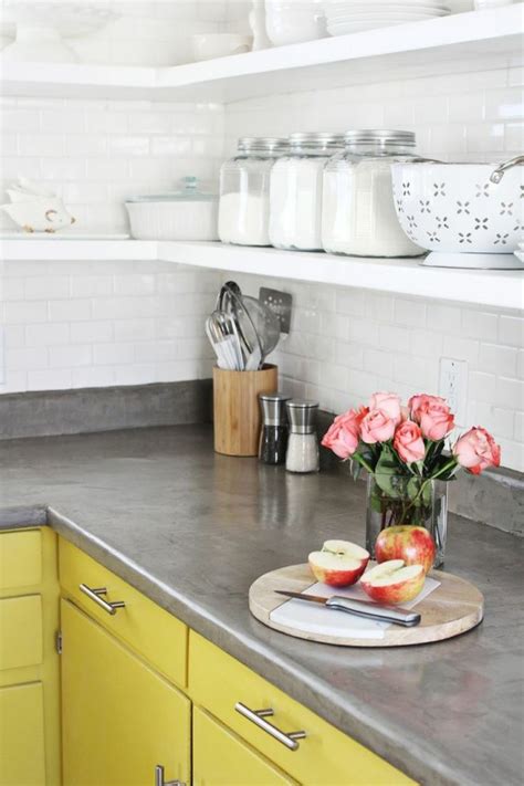 39 Minimalist Concrete Kitchen Countertop Ideas DigsDigs Comptoirs