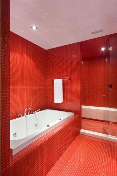39 cool and bold red bathroom design ideas digsdigs