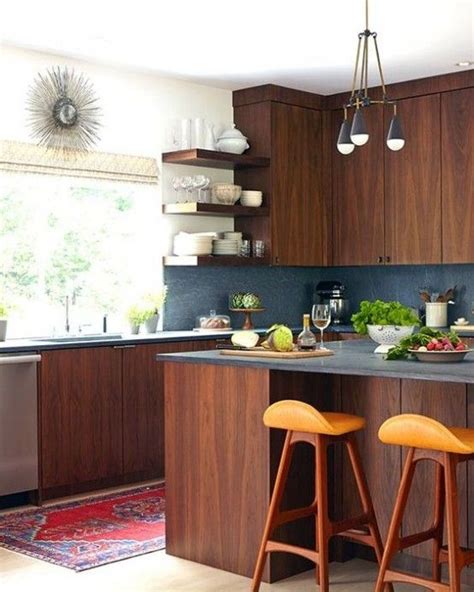 39 Stylish And Atmospheric MidCentury Modern Kitchen Designs