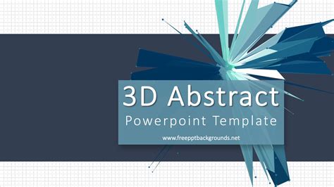 3D Powerpoint Template