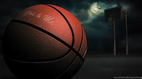 3D Basketball Background