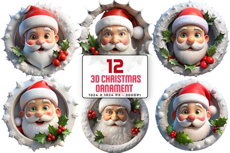 Download 3D Christmas Bundle Commercial Use