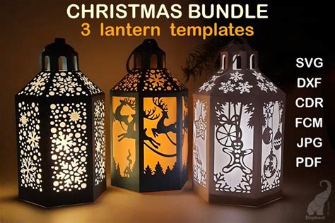 Download 3D Christmas Bundle for Cricut Machine