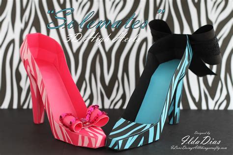 Download 3D High Heel Shoe SVG File - SVG Design Crafts