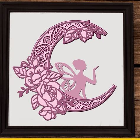 Download 3D Layered Fairy SVG File - SVG Design Commercial Use