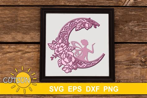 Download 3D Layered Fairy SVG File - SVG Design Commercial Use DXF Files