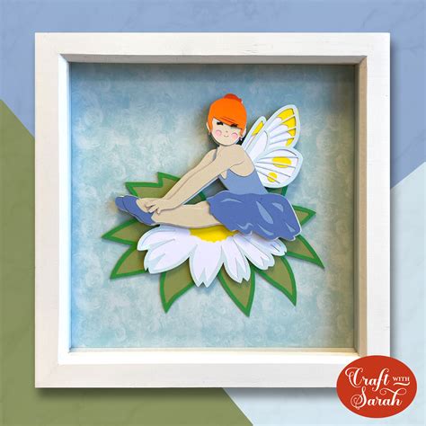 Download 3D Layered Fairy SVG File - SVG Design Cricut SVG Free PSD Mockups