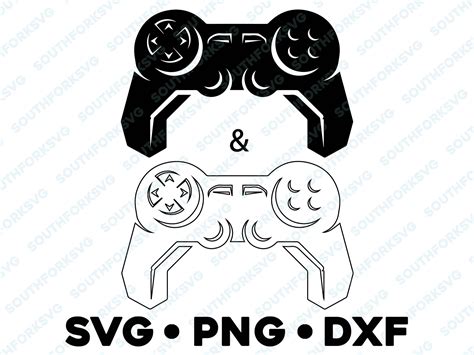 Download 3D Layered Game Controller SVG File - SVG Design Silhouette DXF Files
