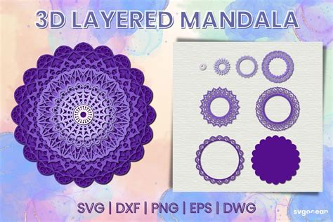 Download 3D Paper Mandala Svg - 169+ Amazing SVG File SVG Cut Files