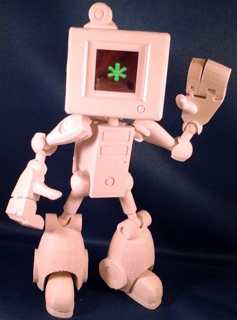 3D Printable Posable Robot Figure