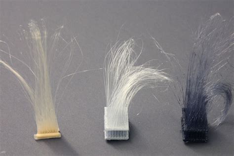 3D printed hair extensions