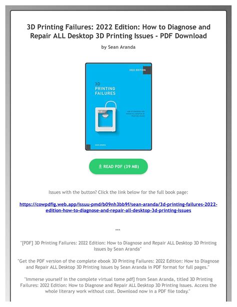 3D Printing Failures: 2022 Edition: How To Diagnose And Repair ALL Desktop 3D Printing Issues