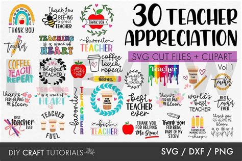 Download 3D Teacher SVG Bundle Printable