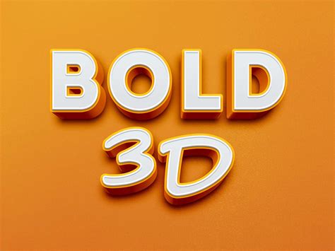 3D Text Effects