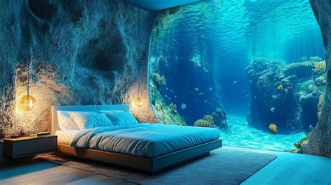 Custom designed 3D bedroom wallpaper for personalization