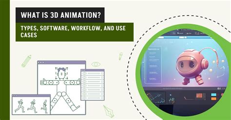 3Dキャラクター作品の編集作業を示すイメージ
