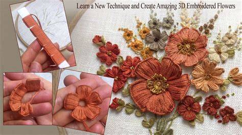 3D Embroidery Techniques
