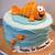 3d Fish Birthday Cake