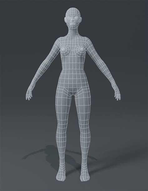 Realistic human 3D model TurboSquid 1167333