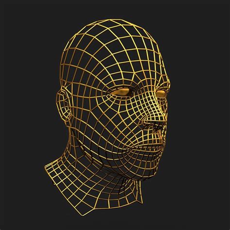 My Face Wireframe Example by kasigawa on DeviantArt