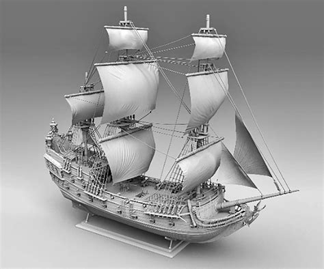 3d Printed Pirate Ship