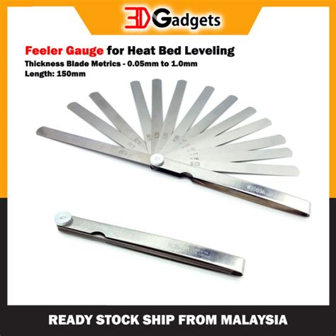 3d Printer Feeler Gauge