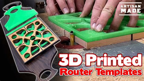 Revolutionize Your Woodworking with 3D Printed Router Templates
