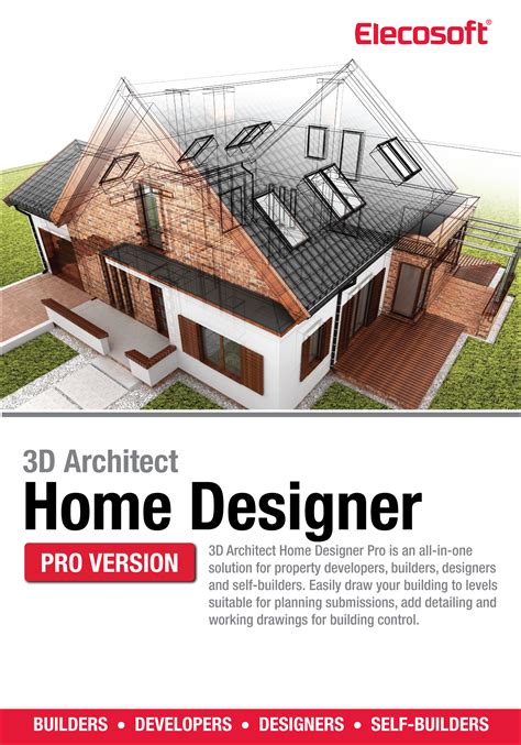 3D Architect Home Designer Pro Software Elecosoft