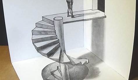 3d Pencil Drawing Images Simple s 5 Full Image