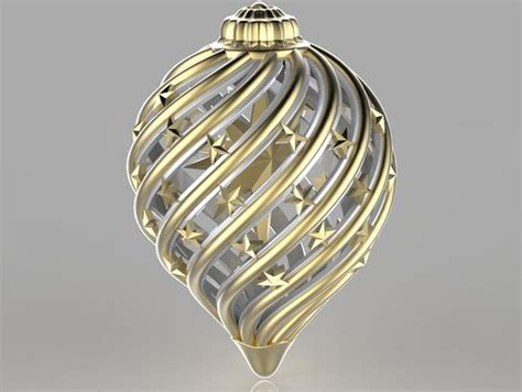 3D Paper Ornament Templates Printable Christmas Decorations