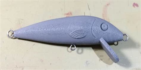 3D Printable Novelty Submarine Fishing Lure by Steve Thone