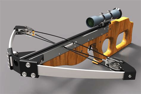 3D printable model crossbow CGTrader