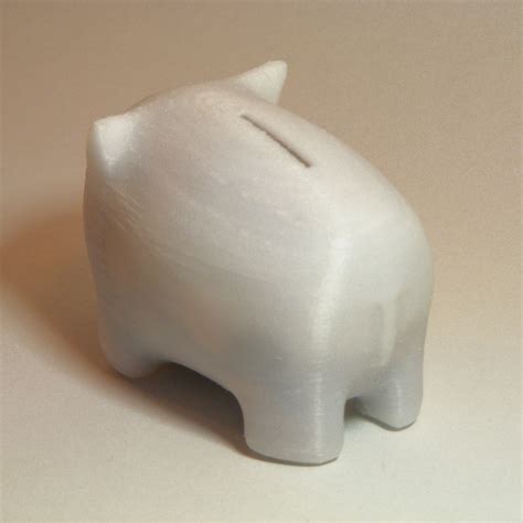 Piggy Bank 3D Model 3D printable .stl