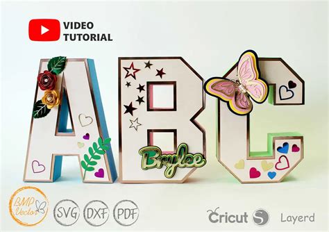 Unleash Your Creativity with Sensational 3D Alphabet SVG Files