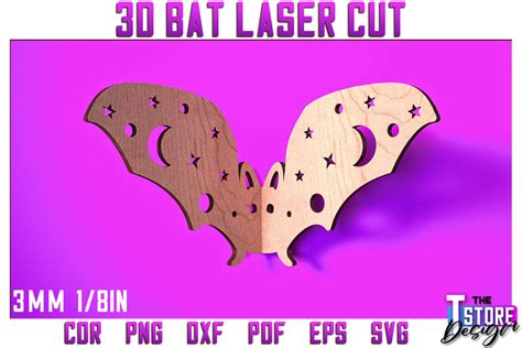 Unleashing Your Inner Superhero with 3D Bat SVG Files: Empower Your Creativity and Bring Your Designs to Life