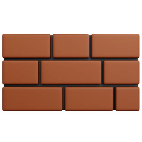 3d Brick Wall Png