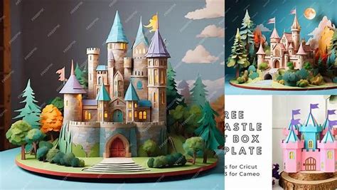 Unleash Your Imagination with a Majestic 3D Castle SVG Design: Elevate Your Creative Luminosity!