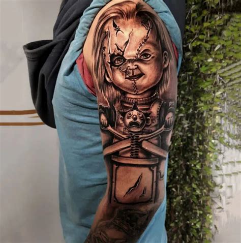 3d Chucky Tattoo