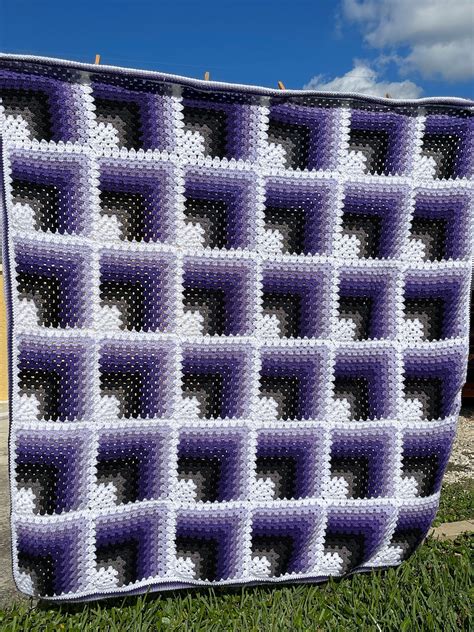 3d Crochet Blanket