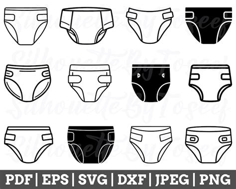 Unlock the Joy of Parenthood with Stunning 3D Diaper SVG Designs!