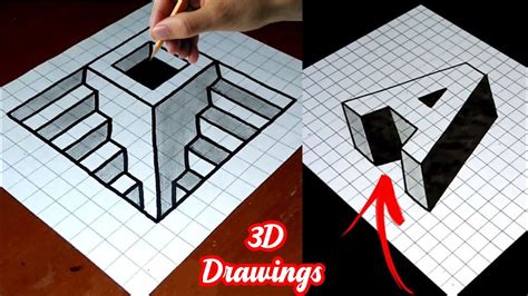 3d Drawing On Graph Paper