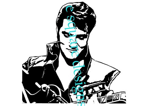 Reviving the King: Get Your Heart Racing with Spectacular 3D Elvis SVG Designs