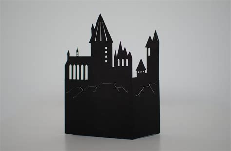 Immerse Yourself in the Magic of Harry Potter with our 3D Hogwarts Cut File Svg