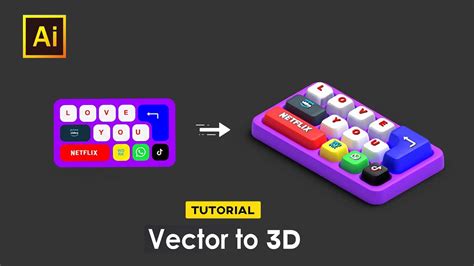 Transform Your Designs into Striking Masterpieces with 3D Illustrator SVG - Unleash Your Creativity Today!