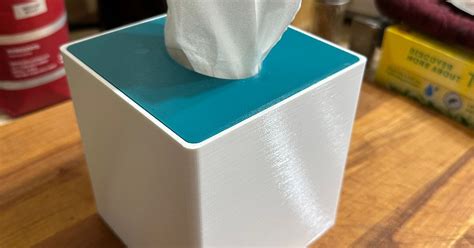 Embrace Tissue-Tears With Comfort: Store them with Style Using Our 3D Model Kleenex Box!