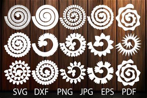 Craft Your Heart Out: Stunning 3D Paper Flower SVG Templates to Awaken Your Inner Creative!