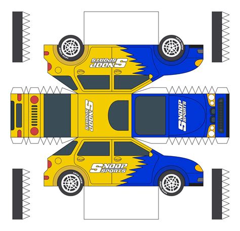 3d Paper Models Cars