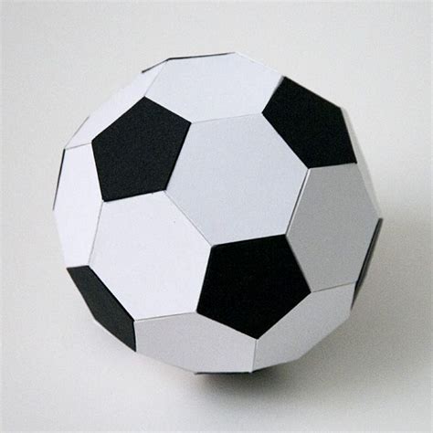 Unleash Your Inner Soccer Star with our Revolutionary 3D Paper Soccer Ball SVG Designs!
