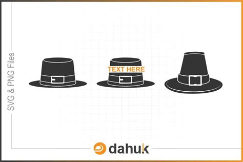 Unleash Your Love for the Festive Season with a 3D Pilgrim Hat SVG