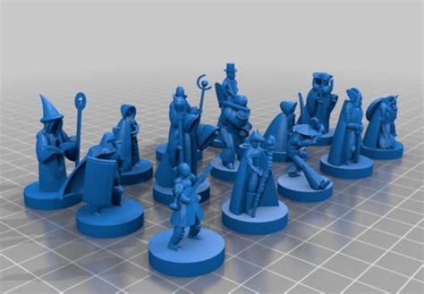 3d Printable D&d Miniatures